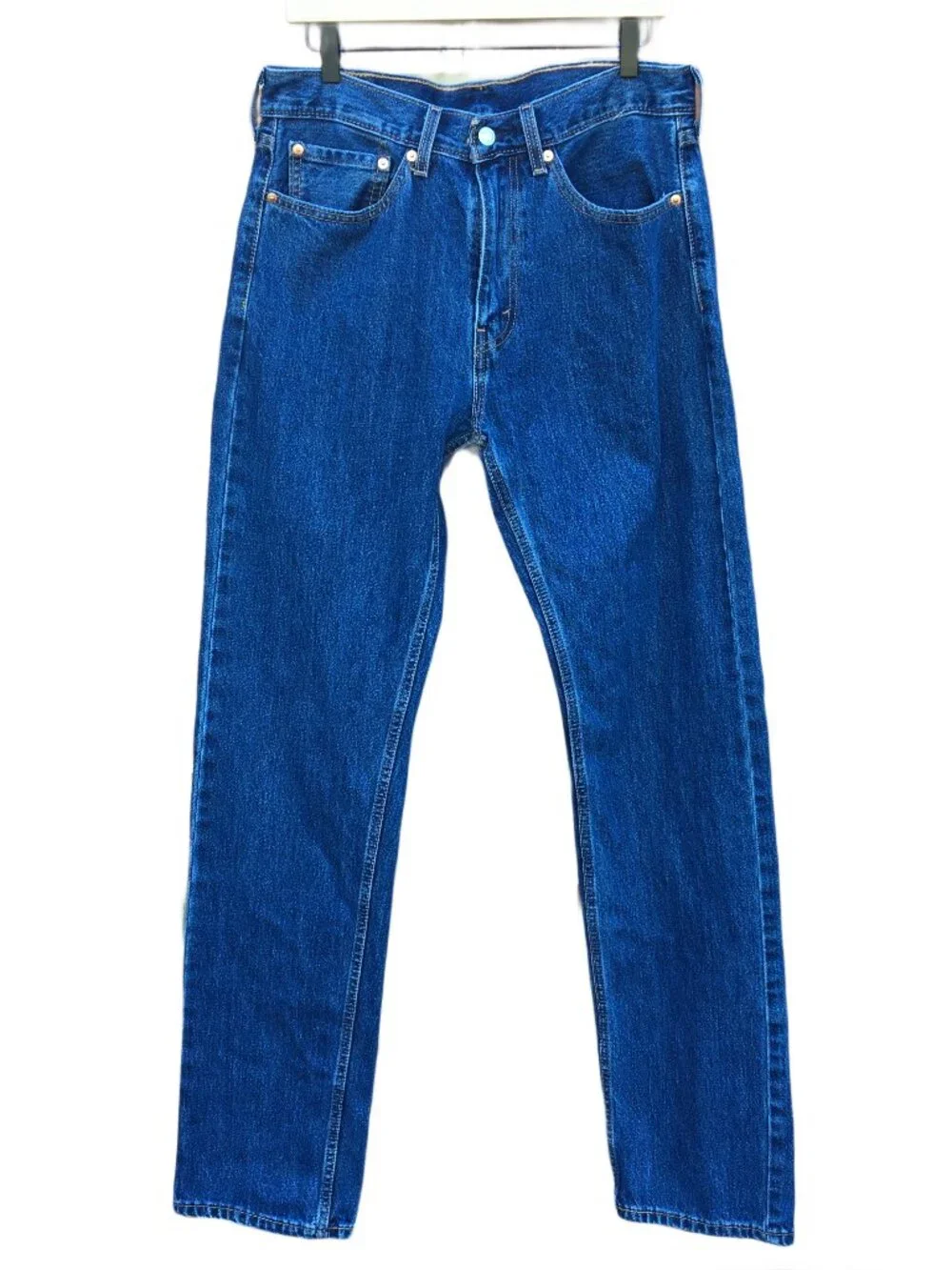 Levis 505 Jeans Straight Cut Mens Size 34
